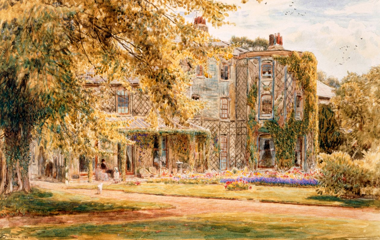 Down House af Albert Goodwin