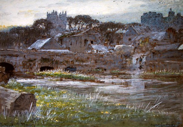 Fethard, County Tipperary af Albert Goodwin