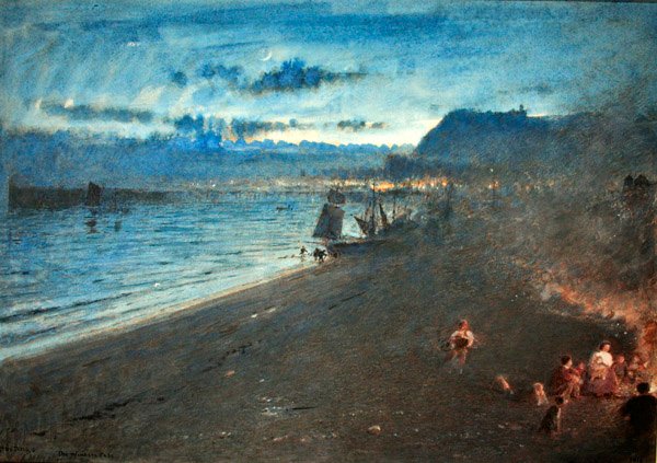 Hastings "Vintereventyret af Albert Goodwin