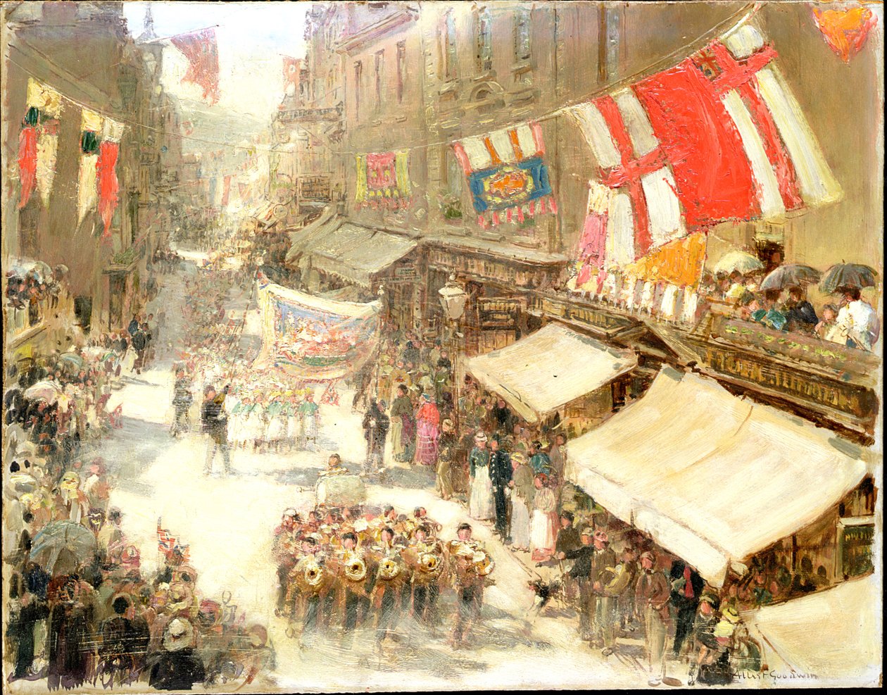 Ilfracombe, Procession af Albert Goodwin
