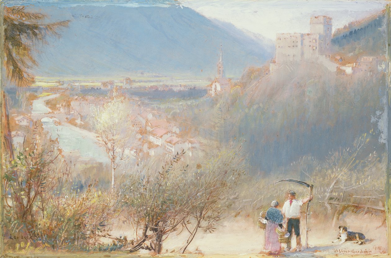 Lardeck, 1910 af Albert Goodwin