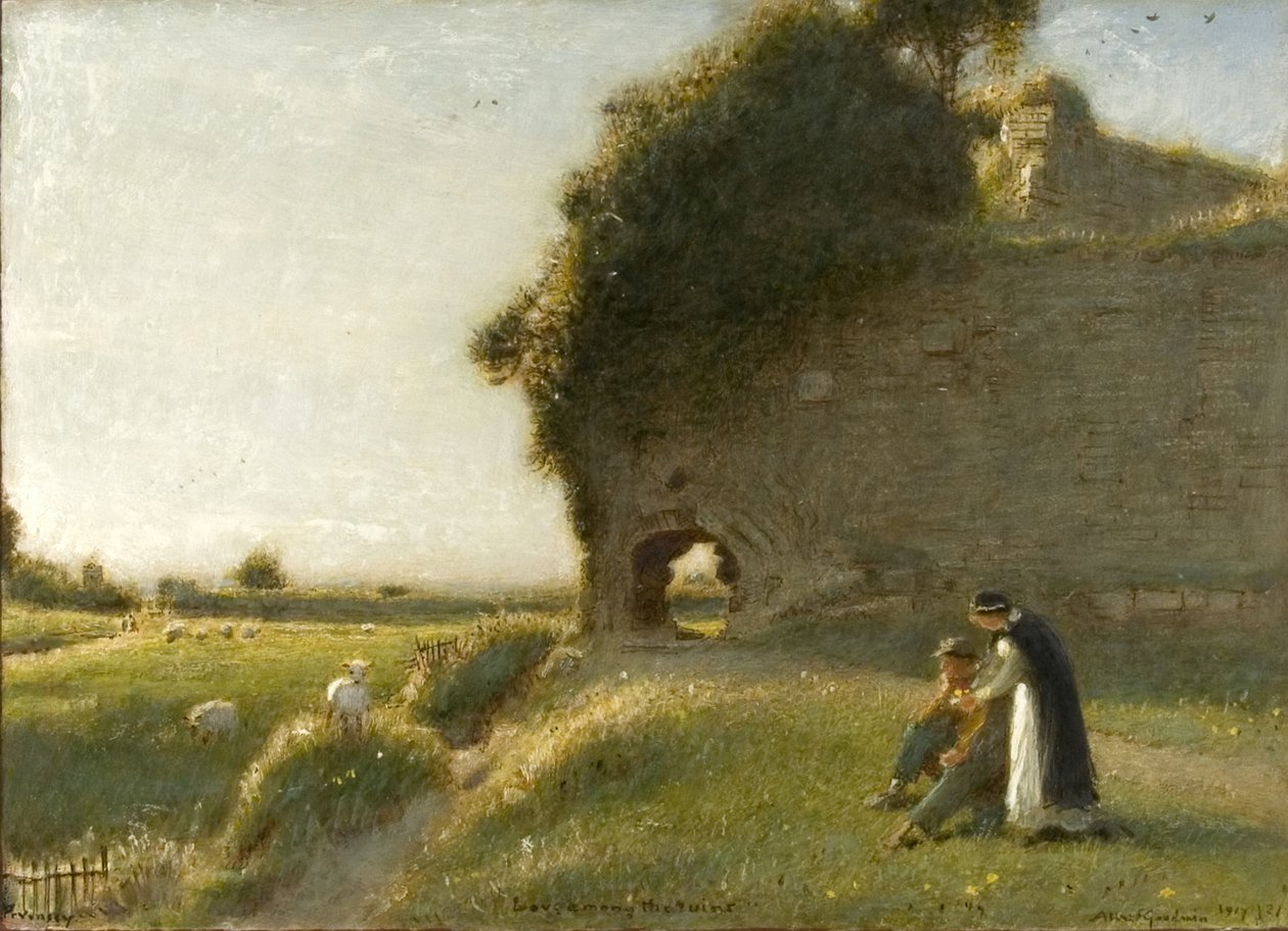 Love Among the Ruins, Pevensey af Albert Goodwin