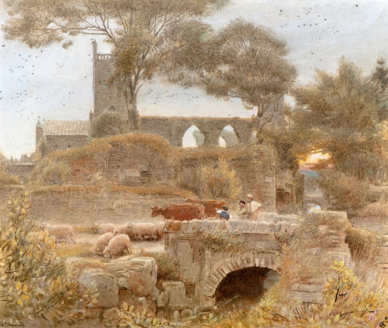 St Davids af Albert Goodwin