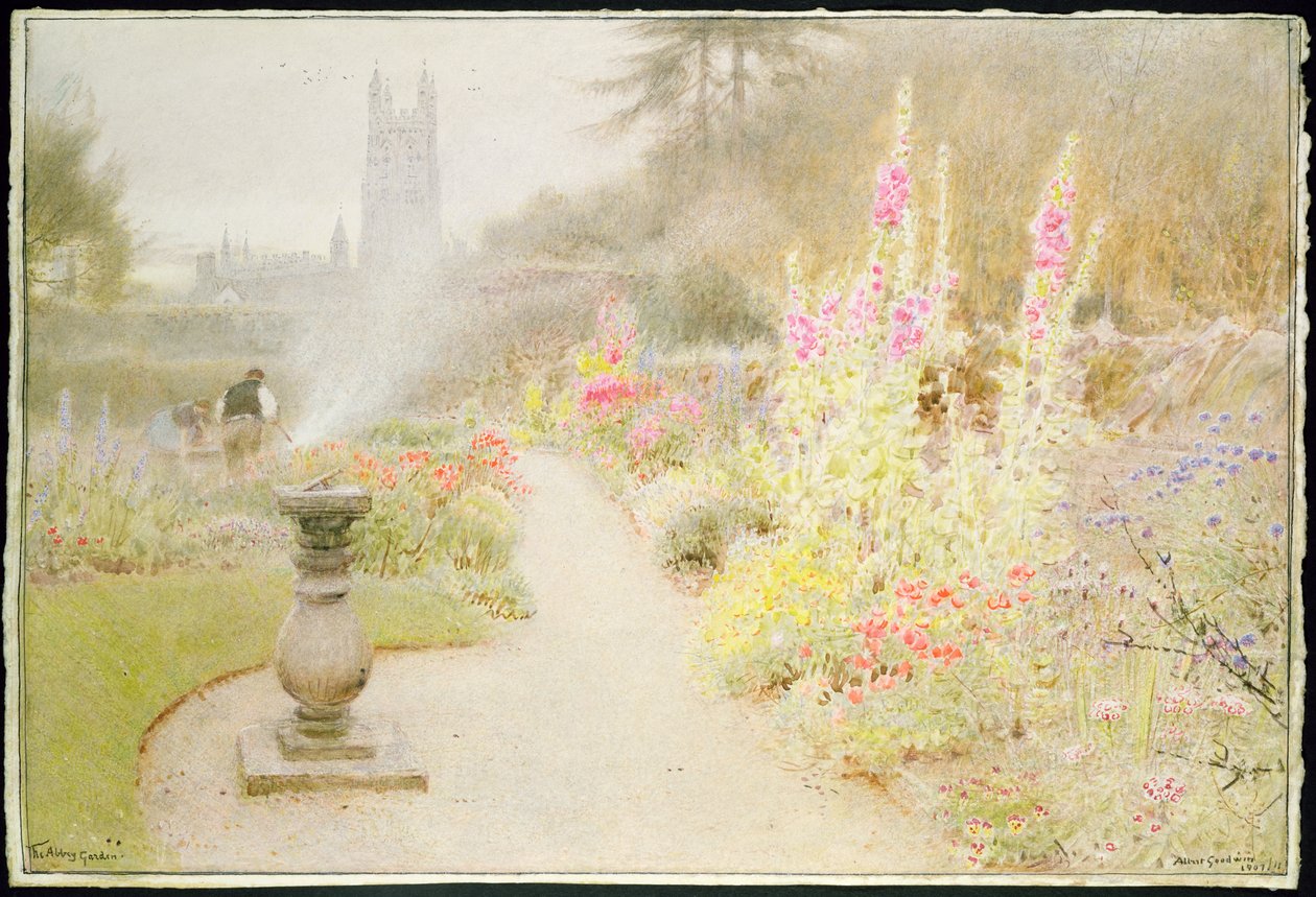 Klosterhaven af Albert Goodwin