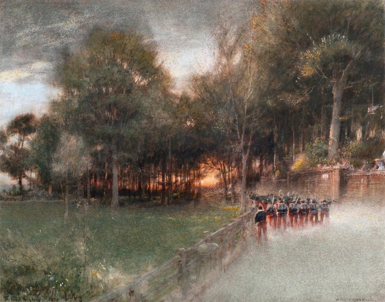 Vejen til "herlighed" af Albert Goodwin