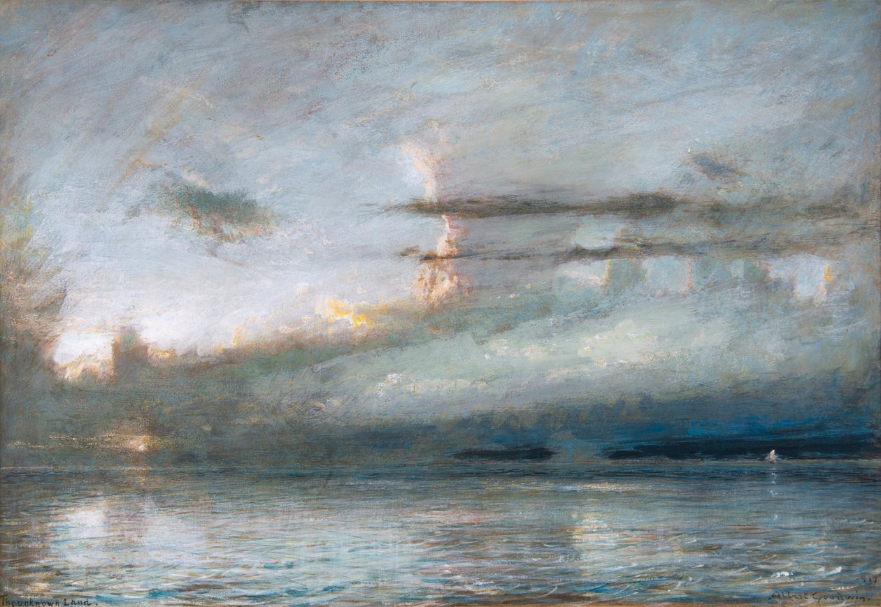 Det ukendte land af Albert Goodwin