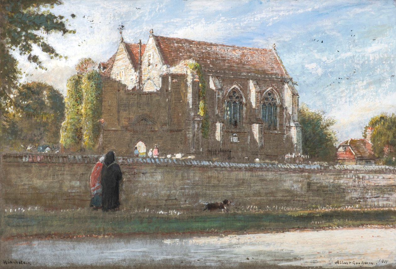 Winchelsea af Albert Goodwin