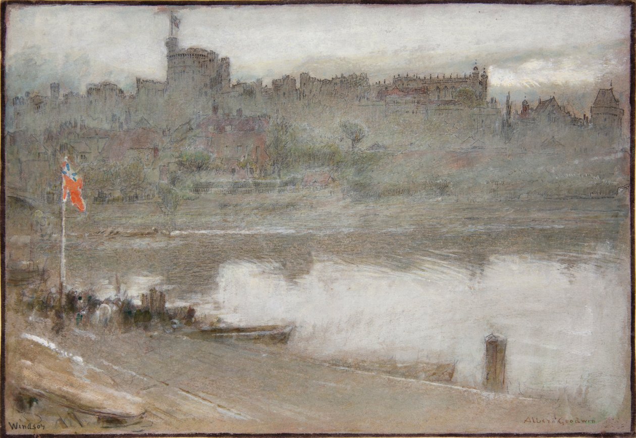 Windsor (akvarel) af Albert Goodwin