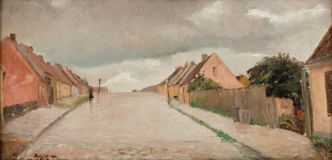 Bakkegade i Hillerød af Albert Gottschalk