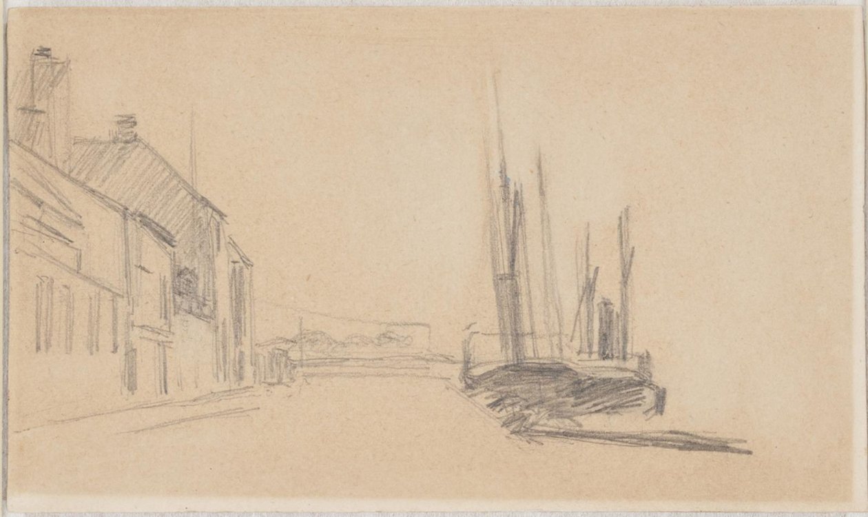 Helsingør havn af Albert Gottschalk