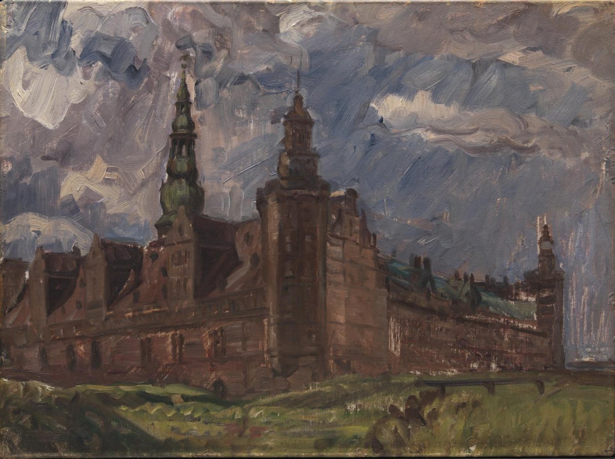 Kronborg set fra sydøst af Albert Gottschalk