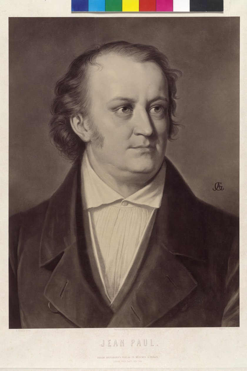 Jean Paul Friedrich Richter af Albert Graefle