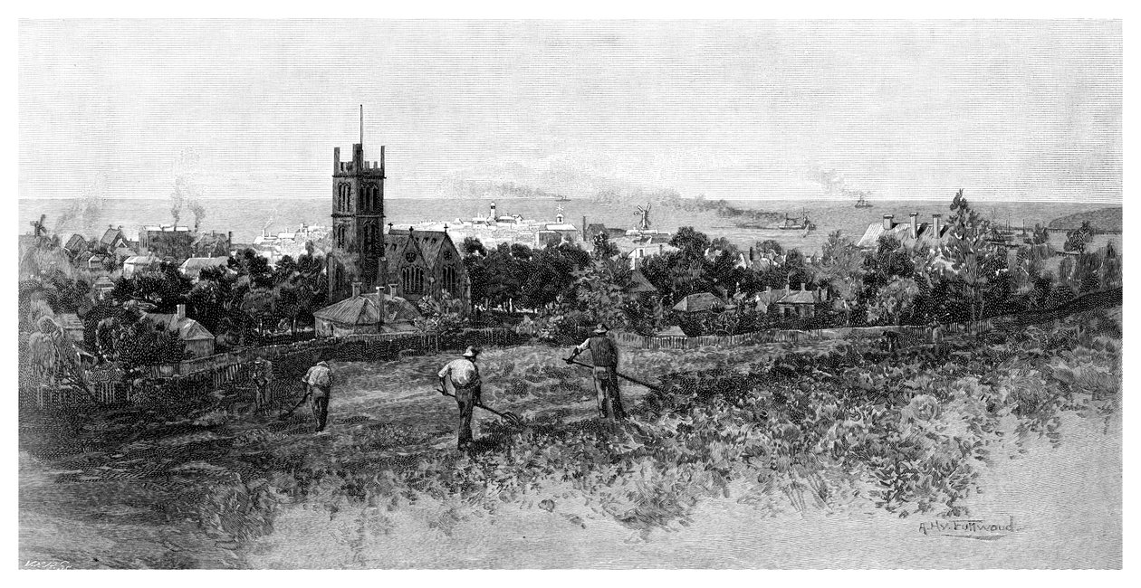 Warrnambool, 1886. af Albert Henry Fullwood