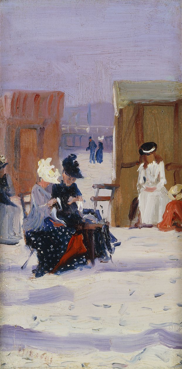 På stranden, af Albert Jnr. Ludovici