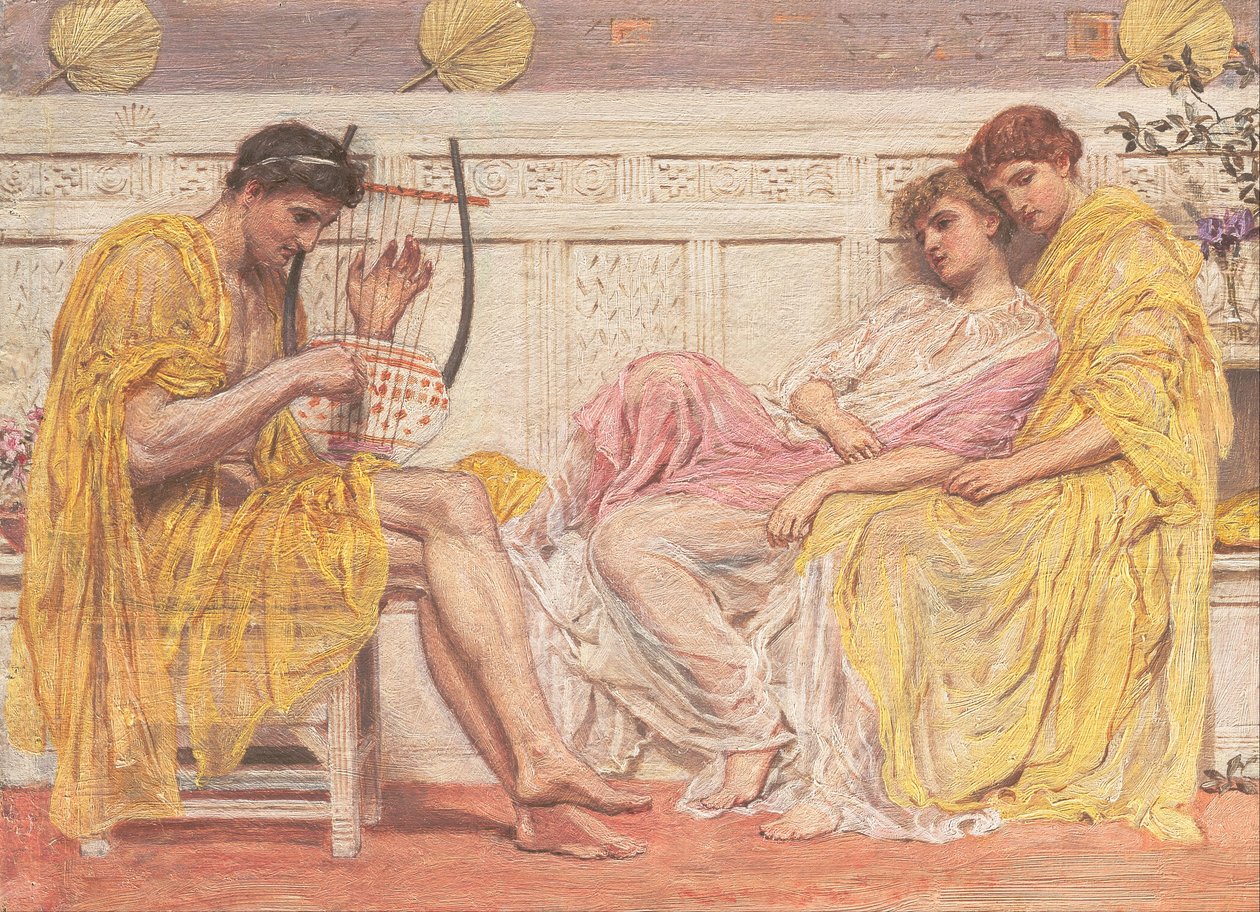 En musiker af Albert Joseph Moore