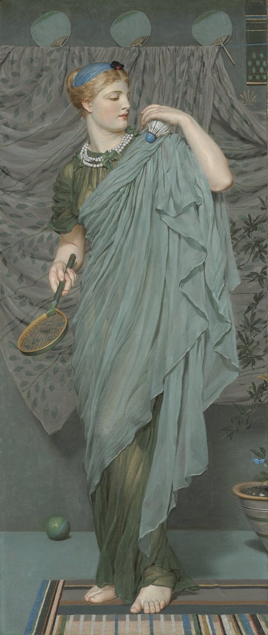 Battledore af Albert Joseph Moore