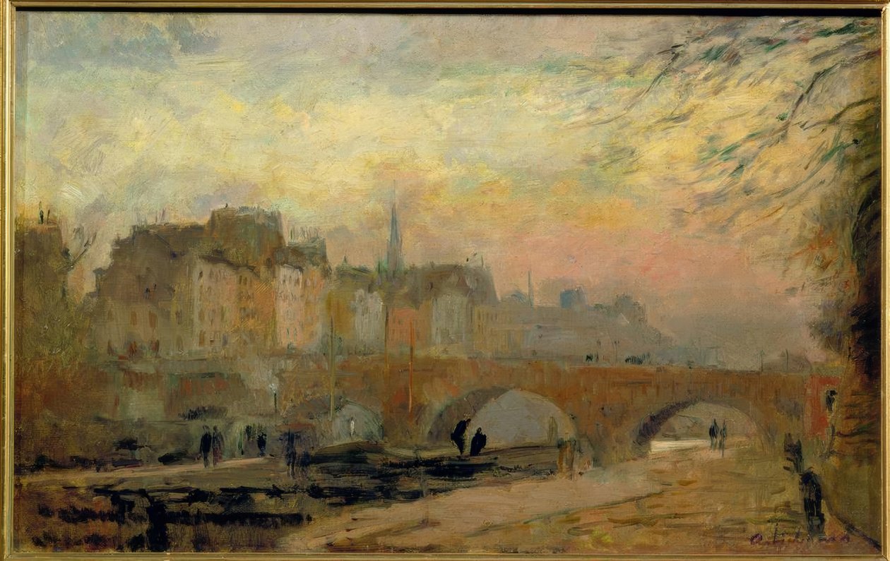 Quai de Paris af Albert Lebourg