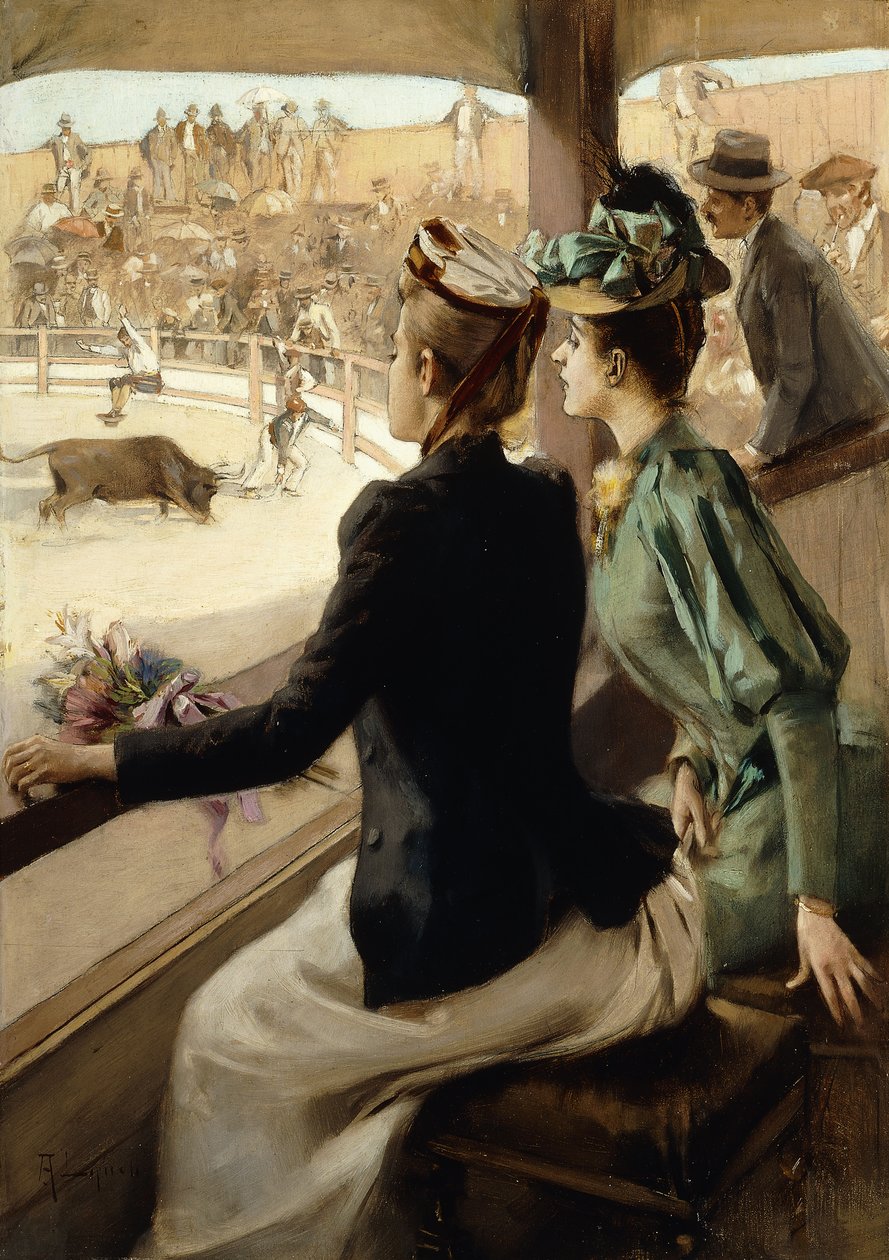 Ved tyrefægtningen, af Albert Lynch