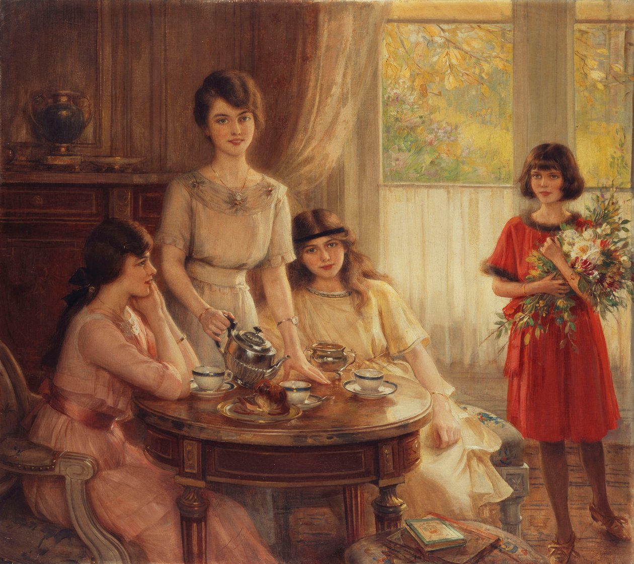 Te tid; Te tid, af Albert Lynch