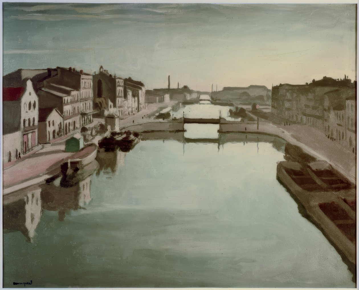 Sète Havn af Albert Marquet