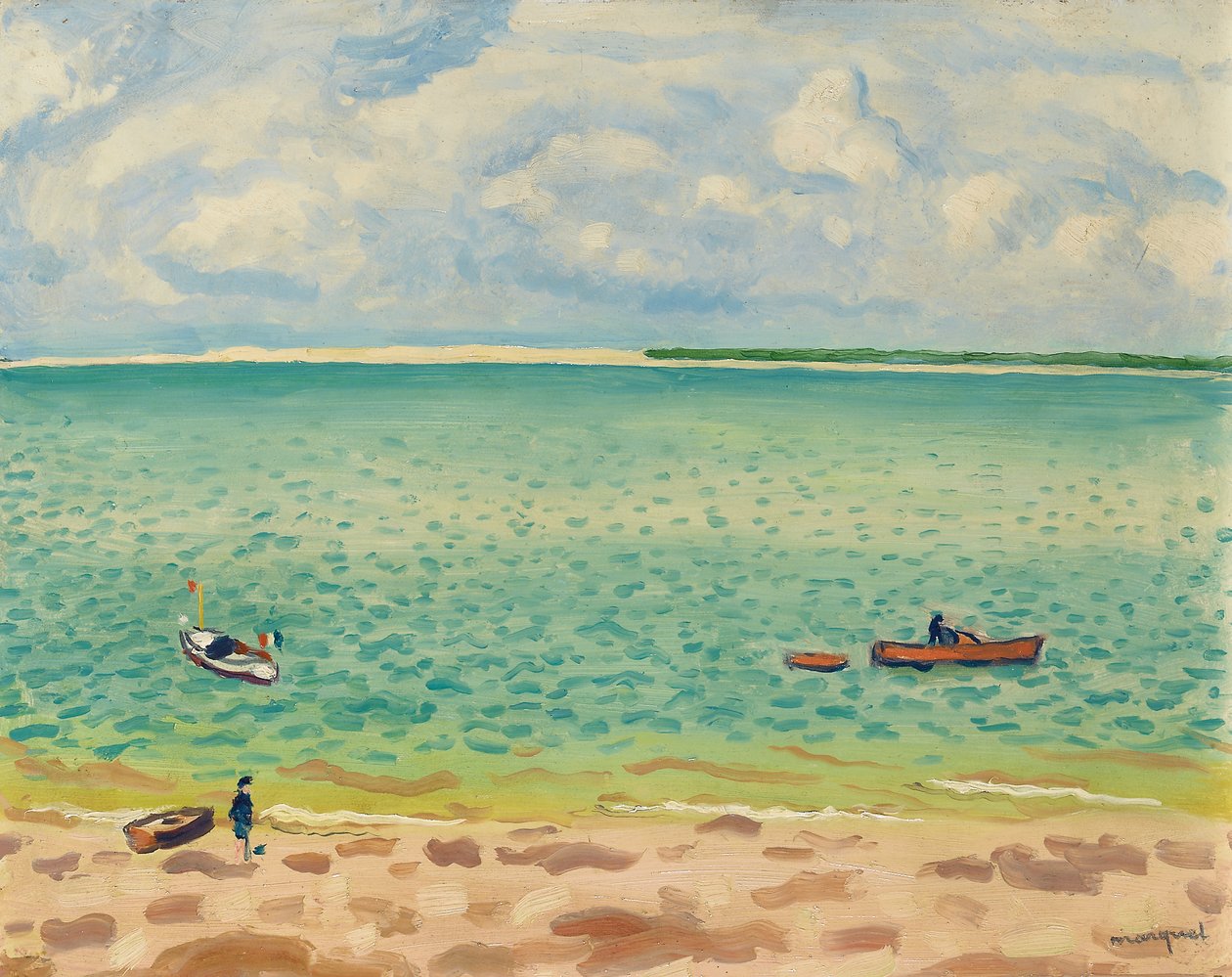 Stranden, Le Pyla af Albert Marquet