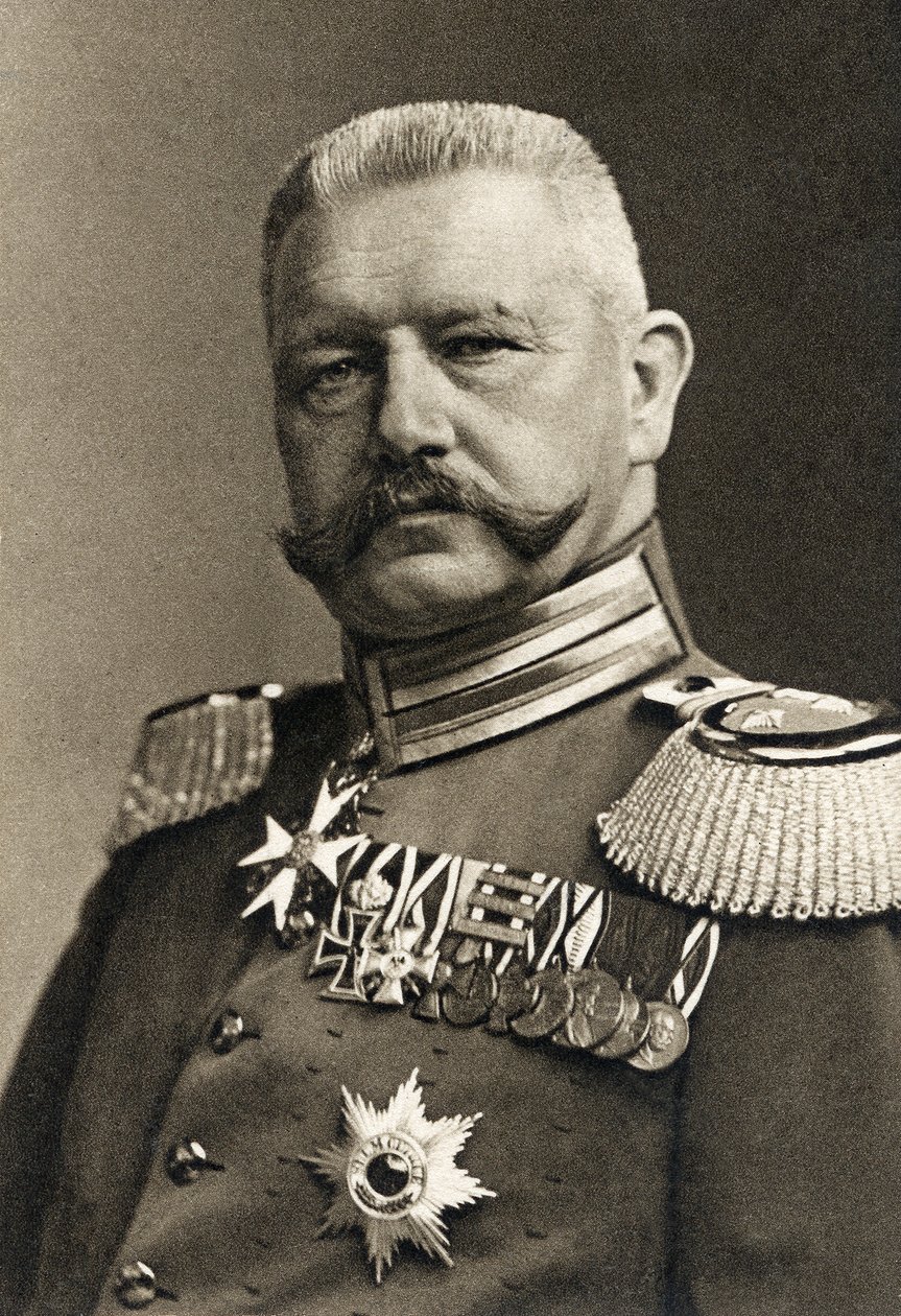 Generalfeltmarskal von Hindenburg, 1923 af Albert Meyer
