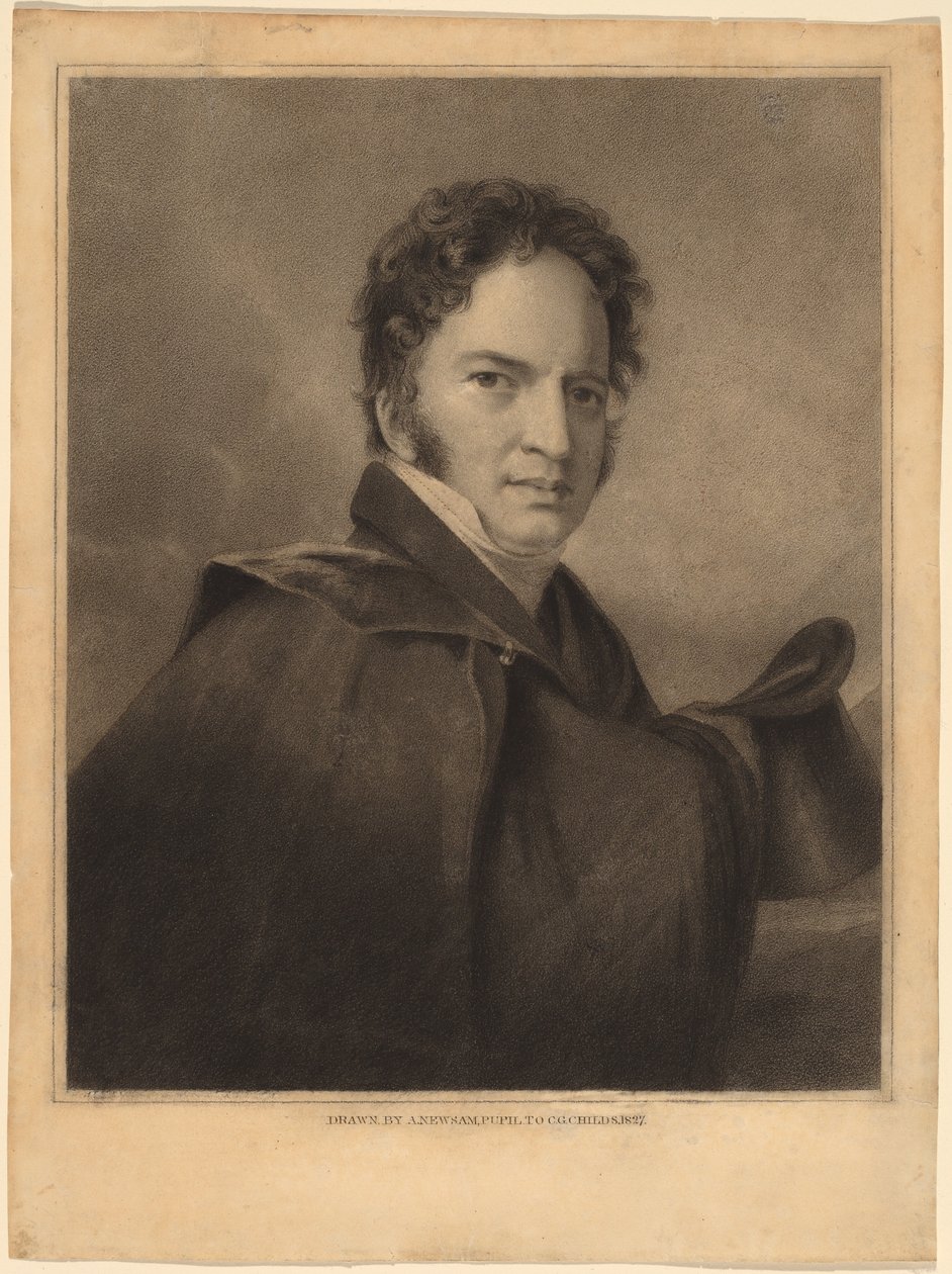 Gideon Fairman af Albert Newsam after Thomas Sully