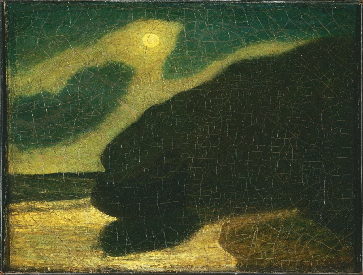 Moonlit Cove af Albert Pinkham Ryder