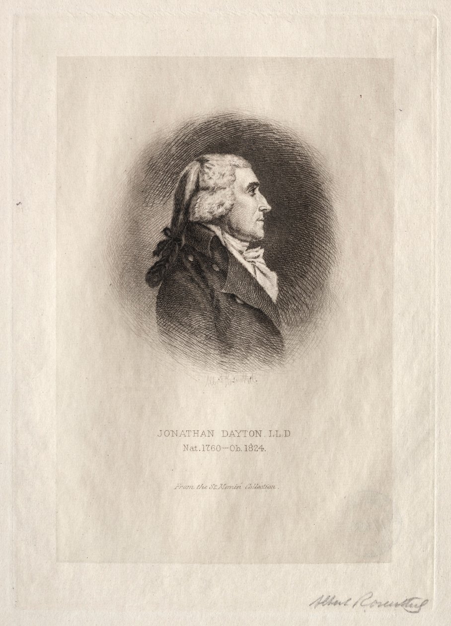 Jonathan Dayton af Albert Rosenthal