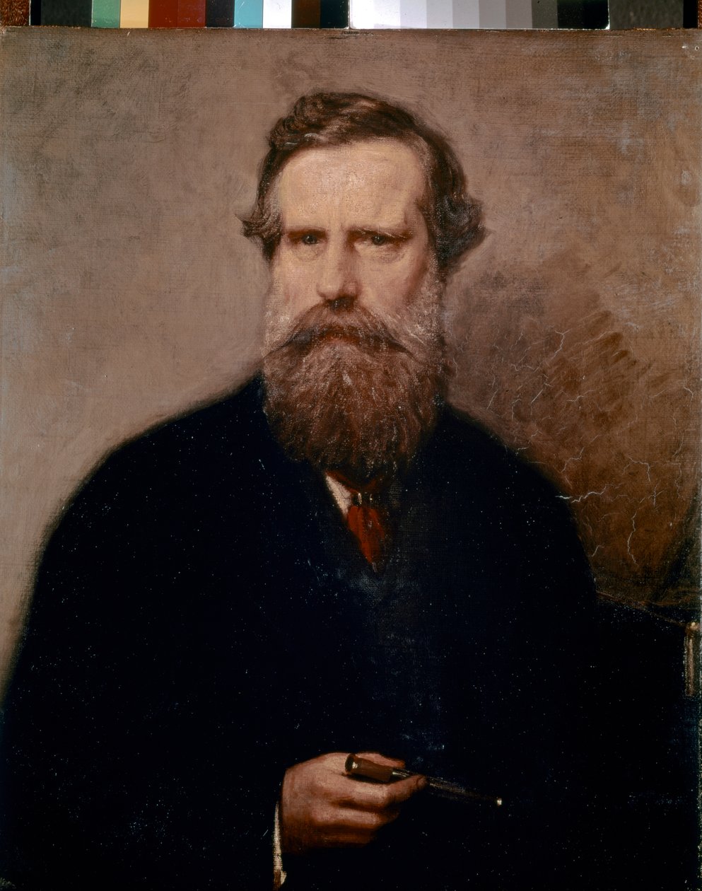 Portræt af Sir William Crookes af Albert Snr. Ludovici