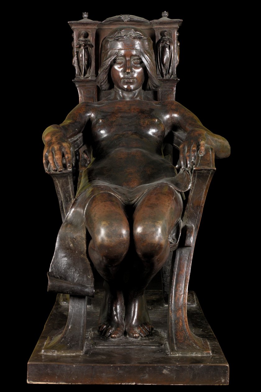 The Spirit of Contemplation (bronze) af Albert Toft