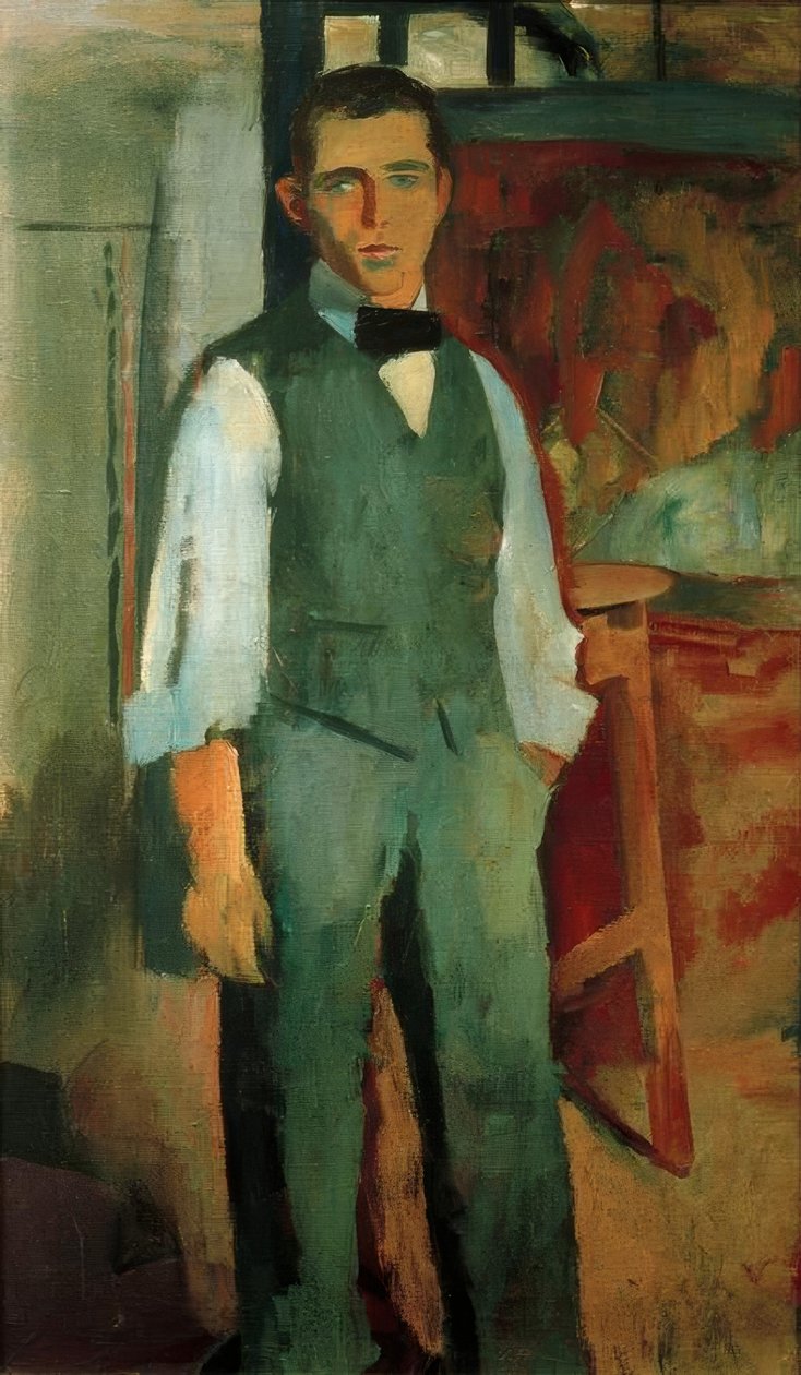 Selvportræt af Albert Weisgerber