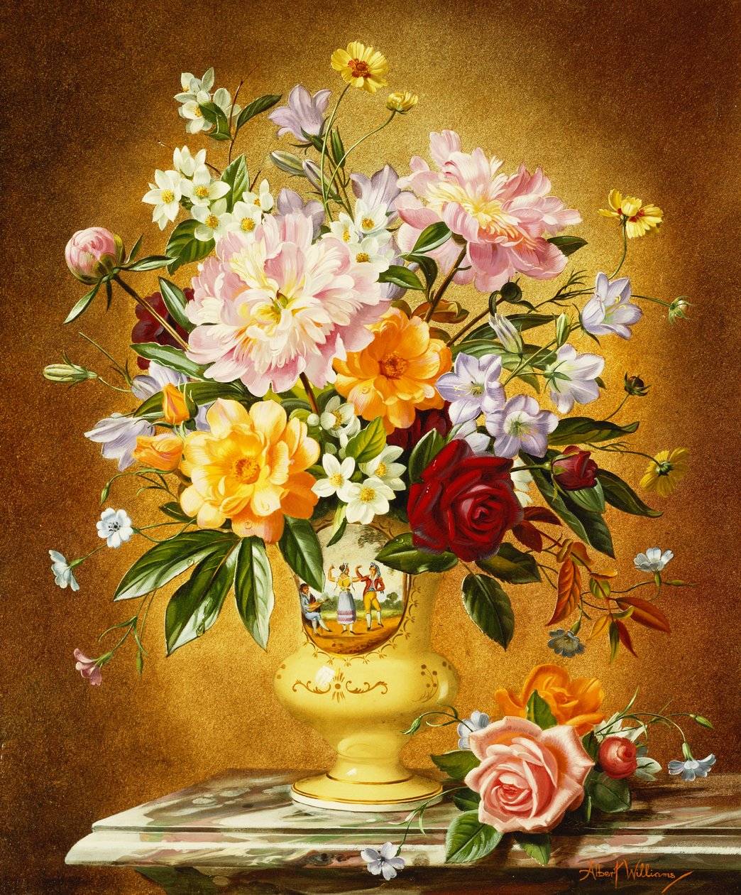 Sommerblomster af Albert Williams