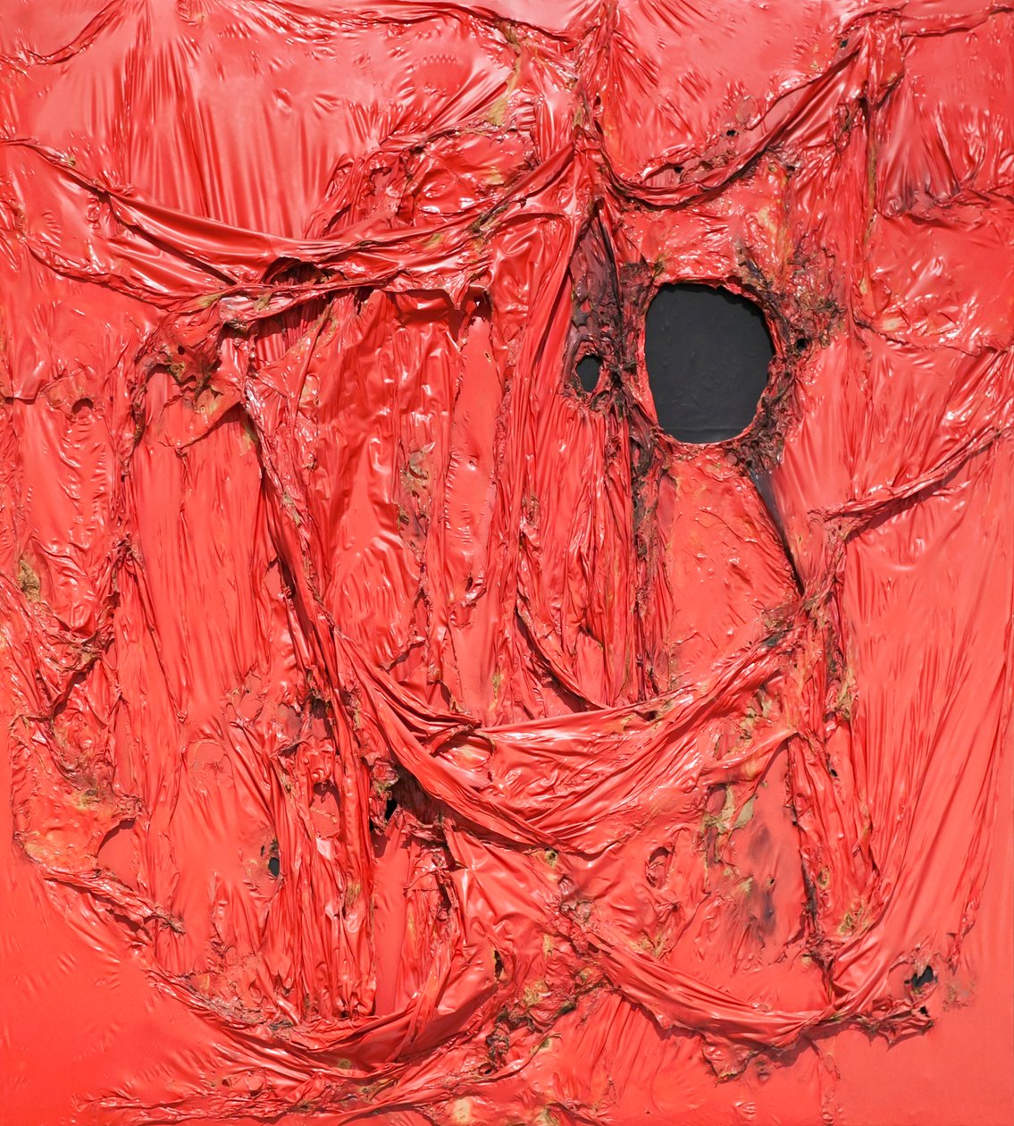 Stor Rosso af Alberto Burri