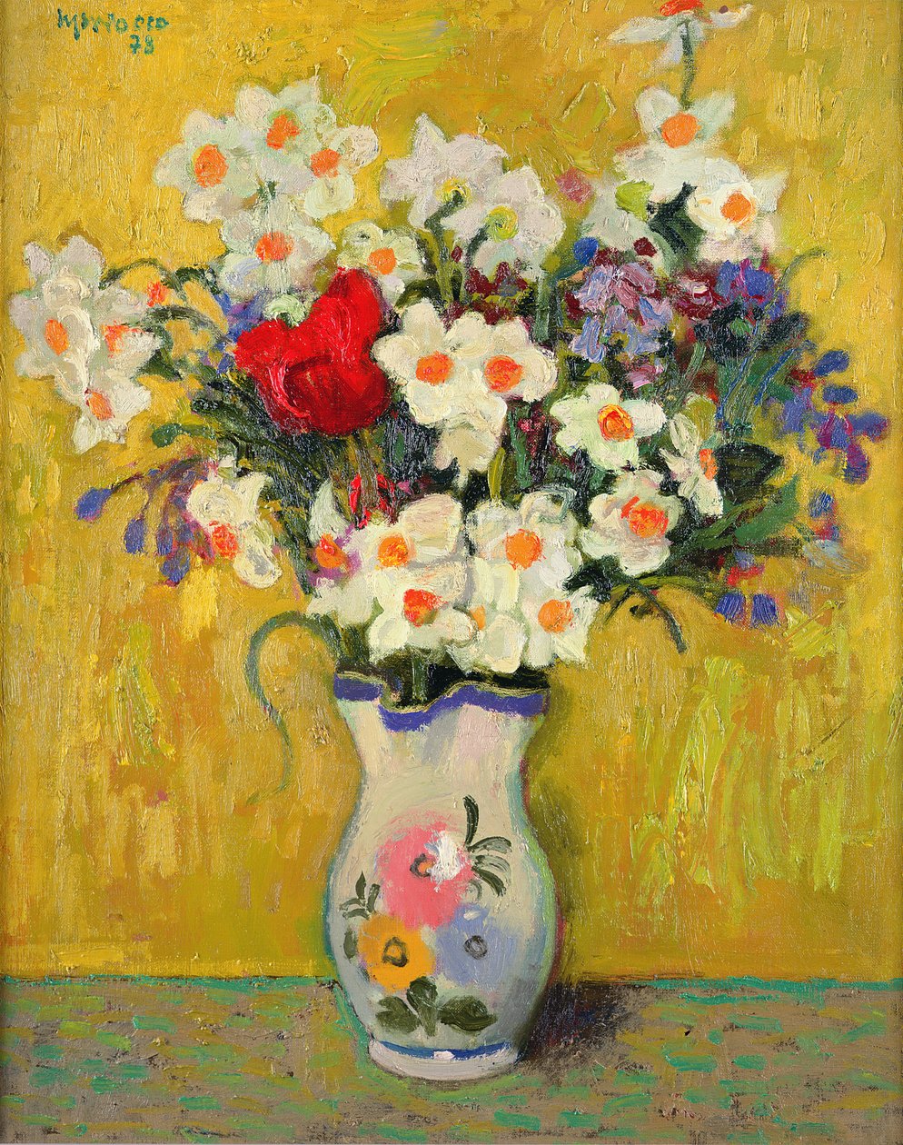 Forårsblomster af Alberto Morrocco
