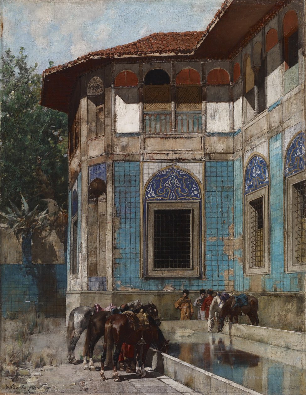 Damaskus af Alberto Pasini