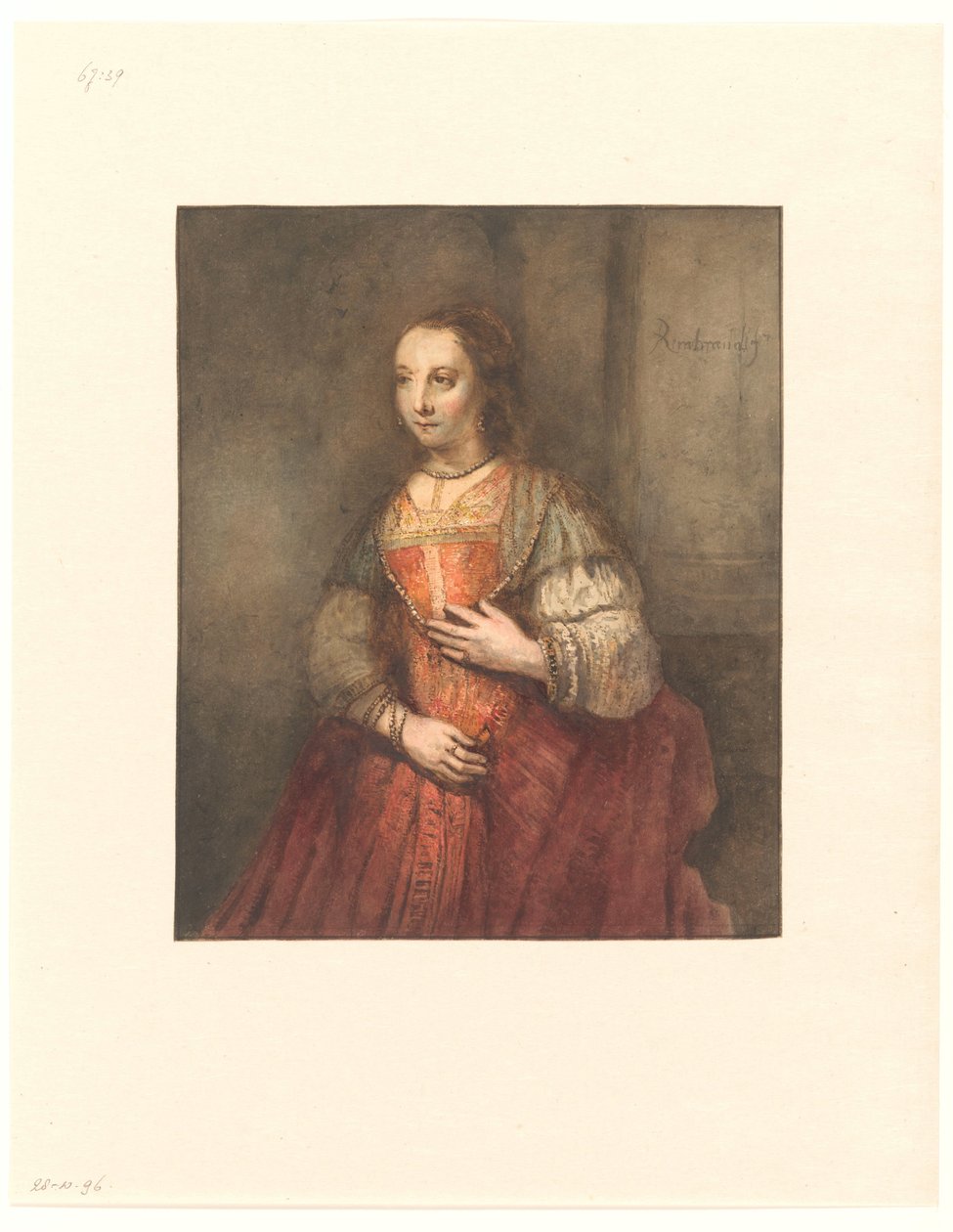 Den jødiske brud af Albertus Brondgeest