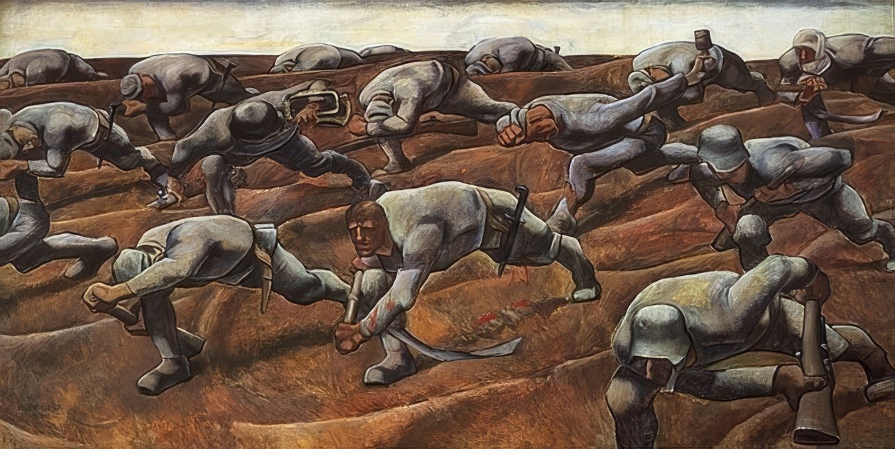 Den navnløse. 1916 af Albin Egger Lienz