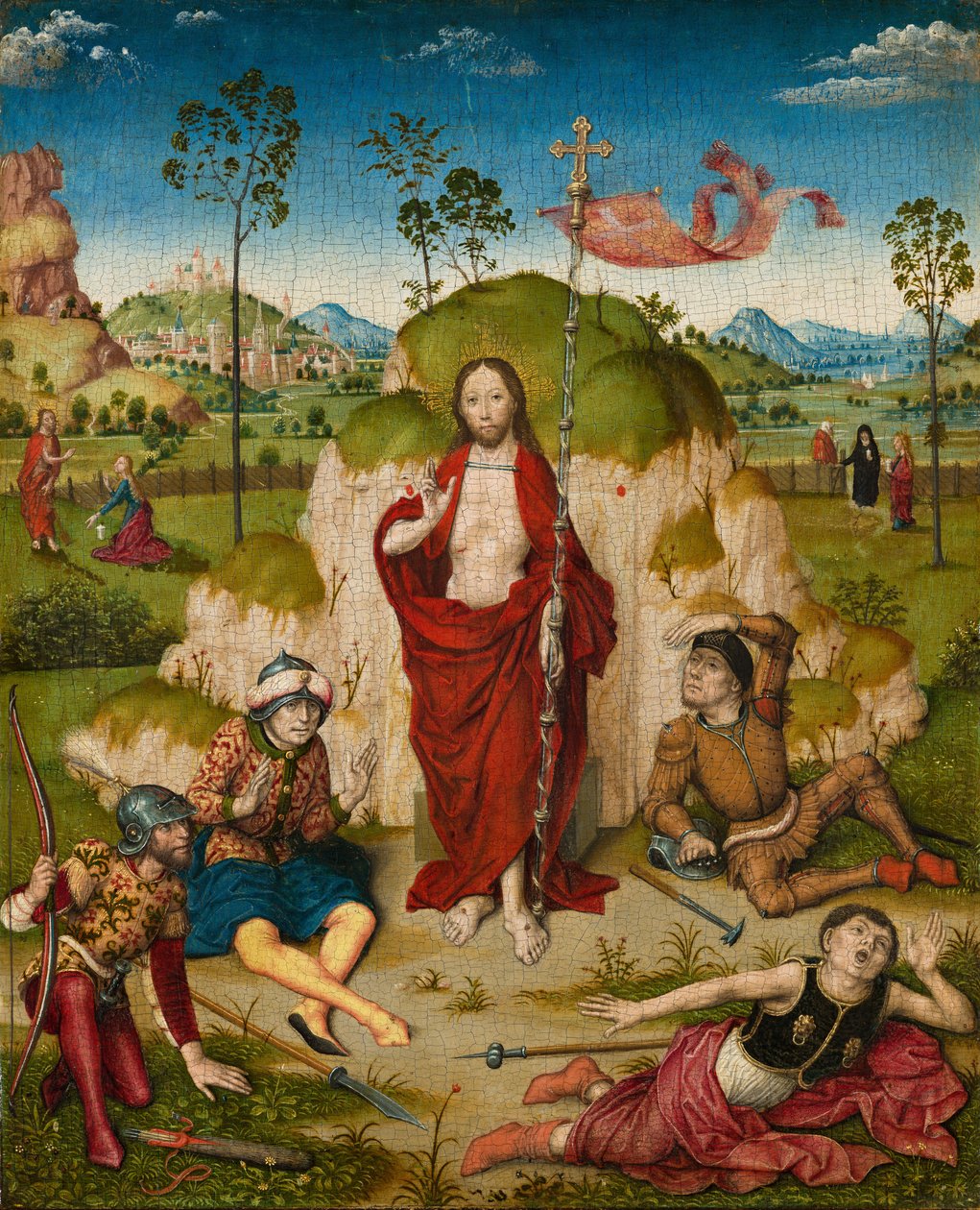 Opstandelsen af Albrecht Bouts