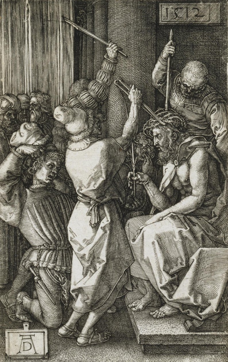 Kristus kronet med torner af Albrecht Dürer