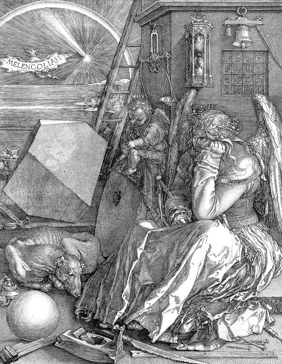 Melencolia I af Albrecht Dürer