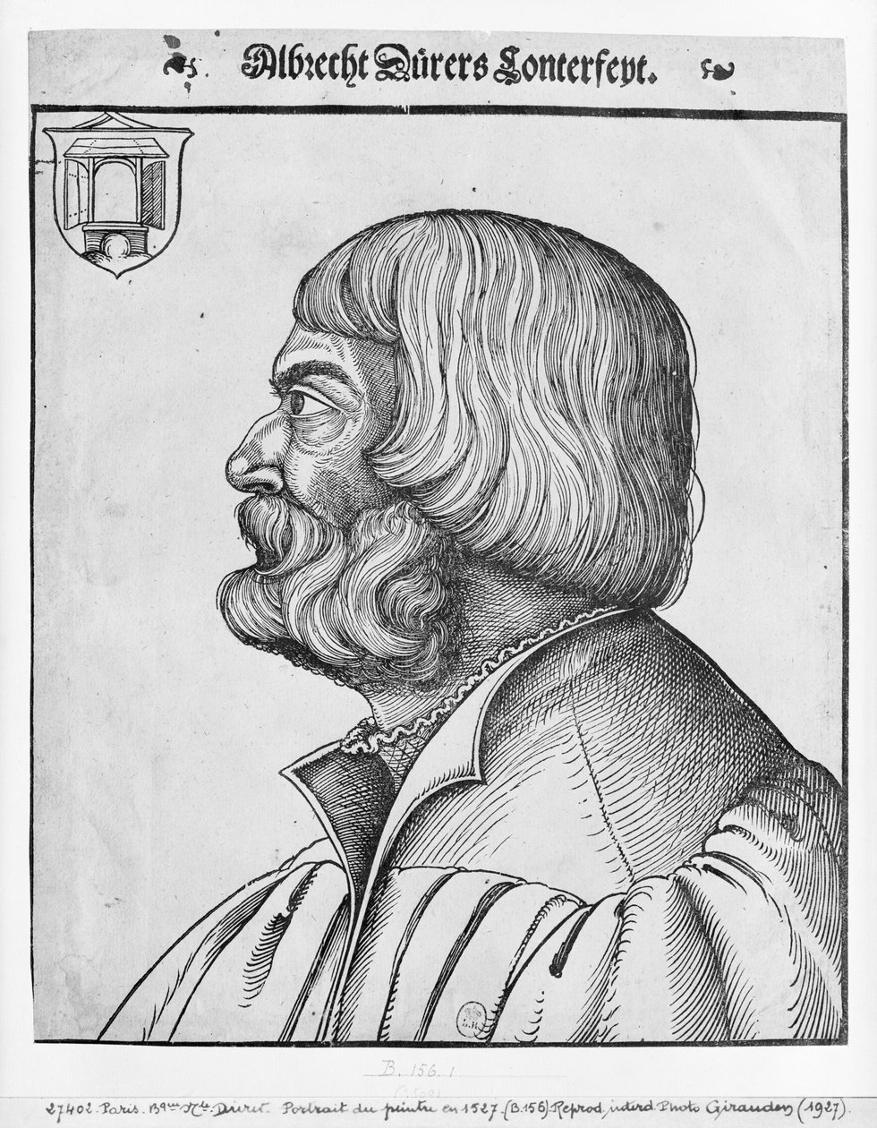 Selvportræt, 1527 af Albrecht Dürer