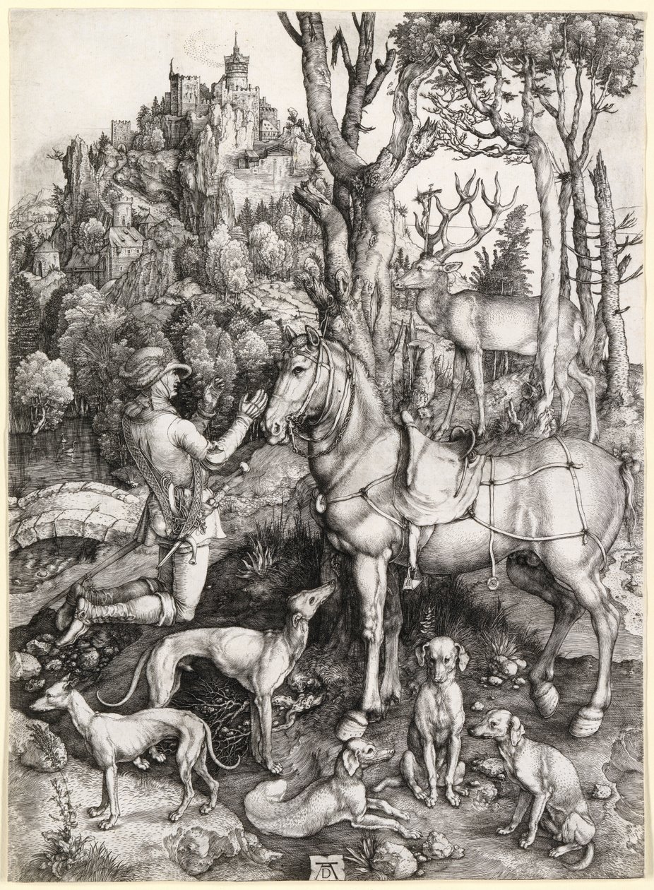 St Eustace af Albrecht Dürer