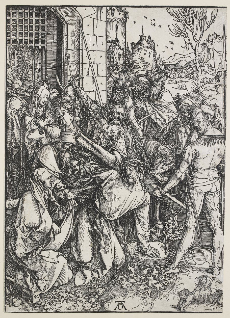 Kristus bærer korset, 1498 - 1499 af Albrecht Dürer