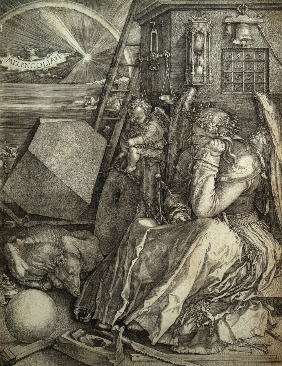 Melankoli af Albrecht Dürer
