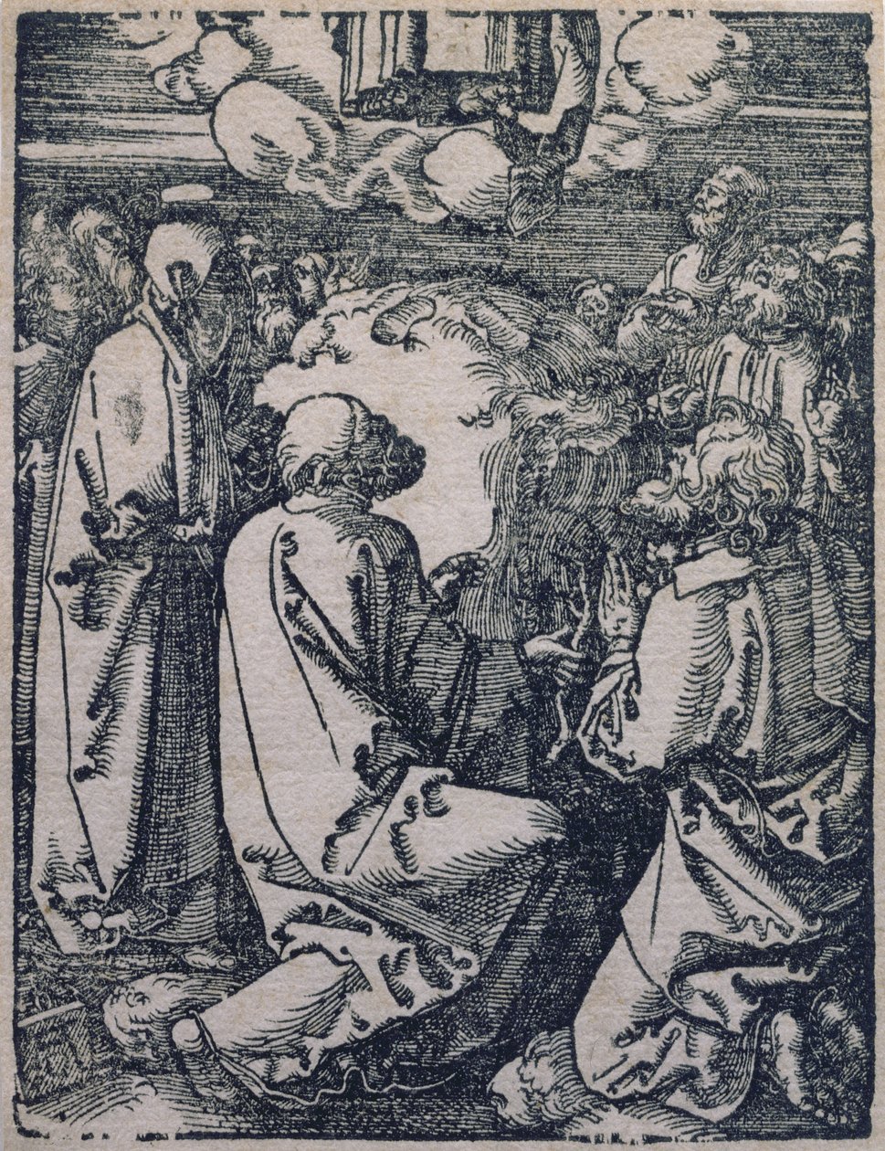 Kristi Himmelfart, 1511 af Albrecht Dürer
