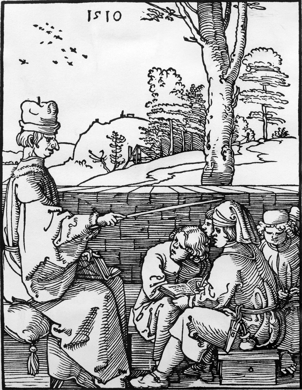Skoletimen, 1510 af Albrecht Dürer