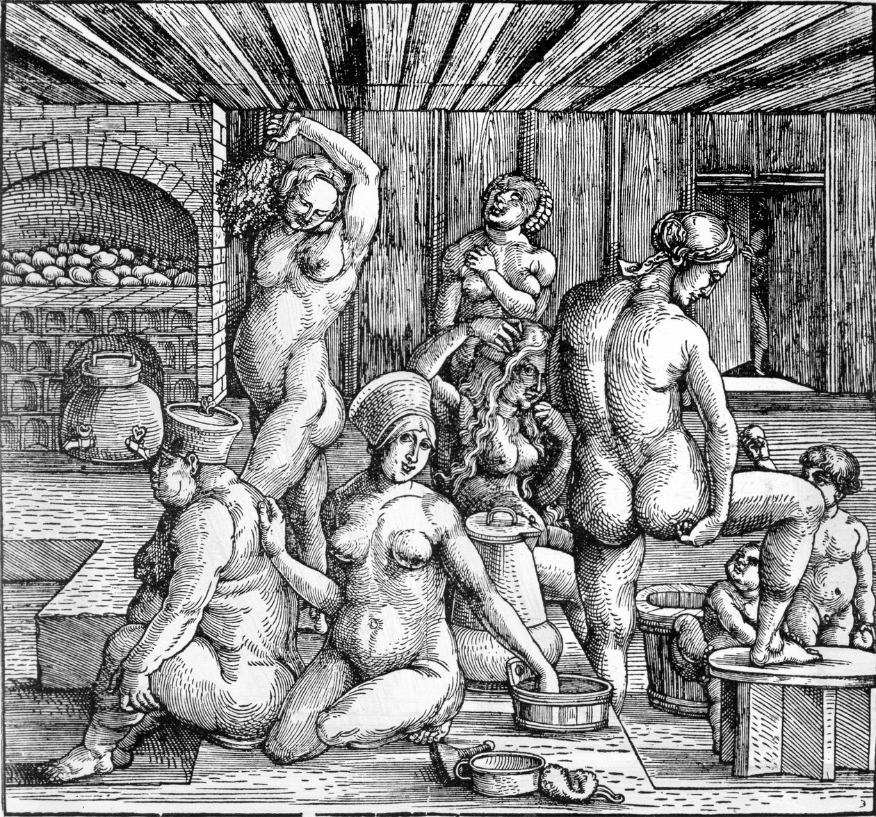 Kvindebadet af Albrecht Dürer