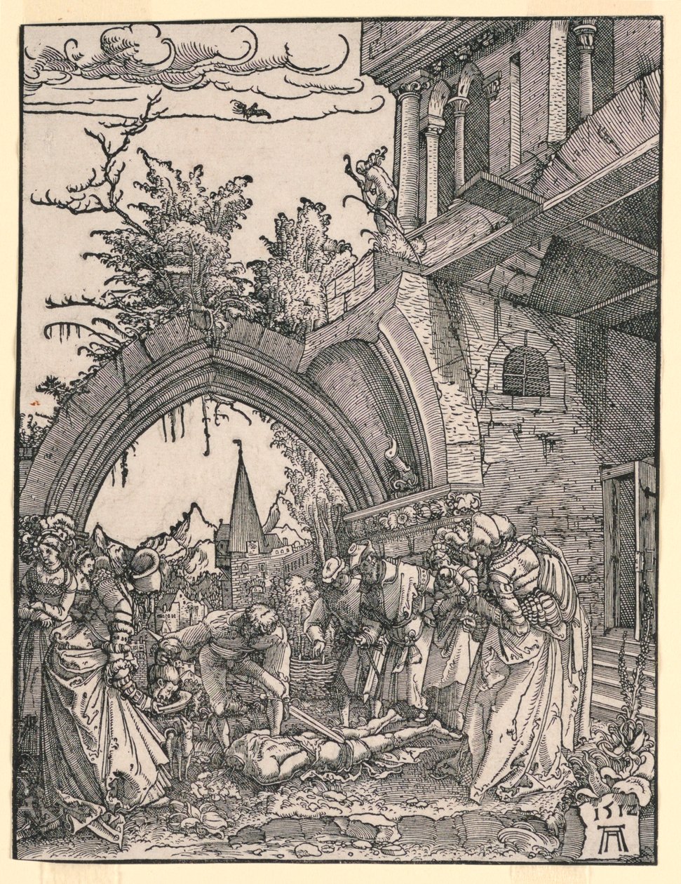 Halshugning af Johannes Døberen af Albrecht Altdorfer
