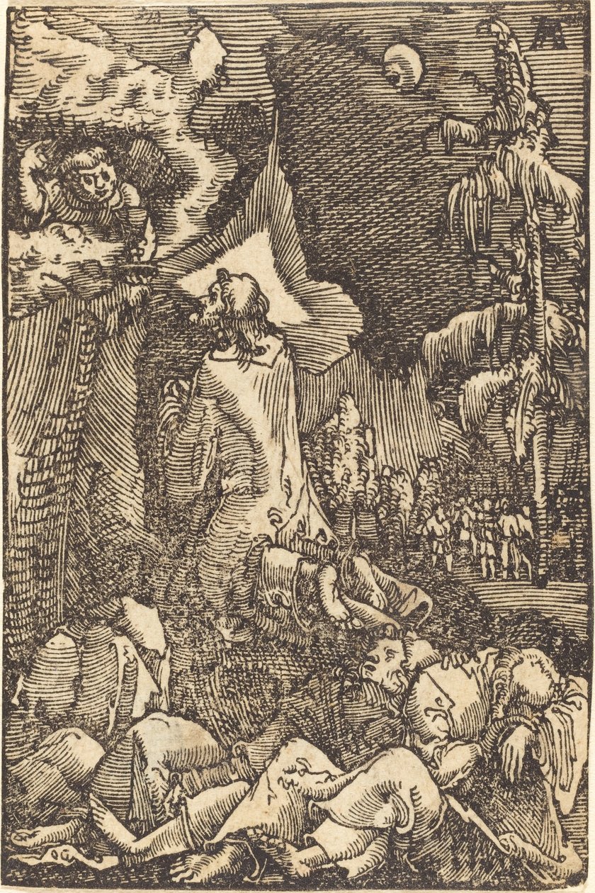 Kristus på Oliebjerget af Albrecht Altdorfer